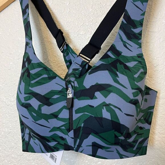 Knix Catalyst Front Zip Sports Bra Size 1 Fits 32A, 32B, 34A, 34B - Picture 3 of 6